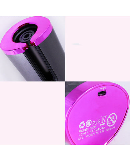 Automatic Hair Curler with LCD Display