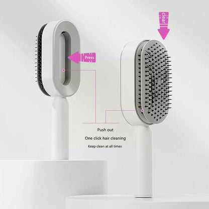 Self-Cleaning 3D Air Cushion Hairbrush