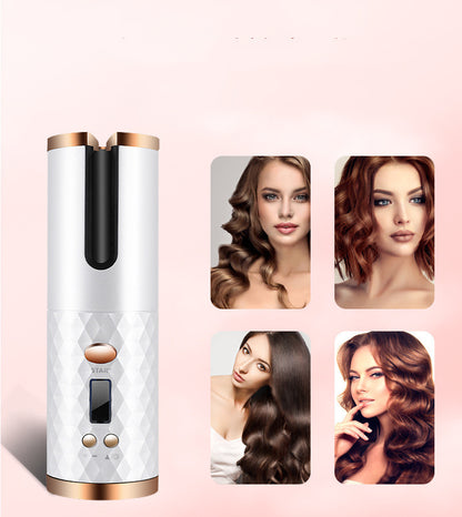 Automatic Hair Curler with LCD Display