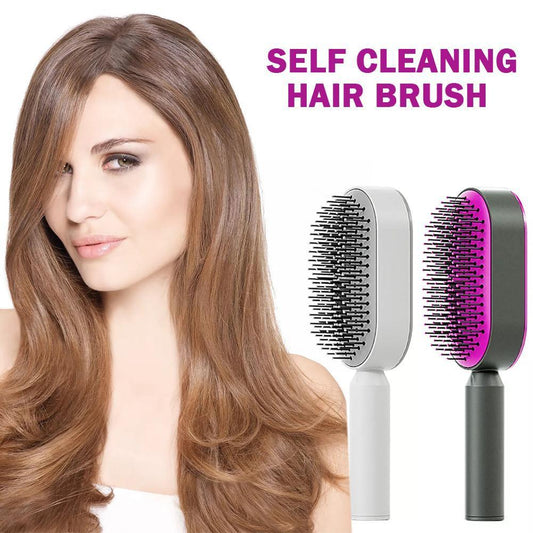 Self-Cleaning 3D Air Cushion Hairbrush