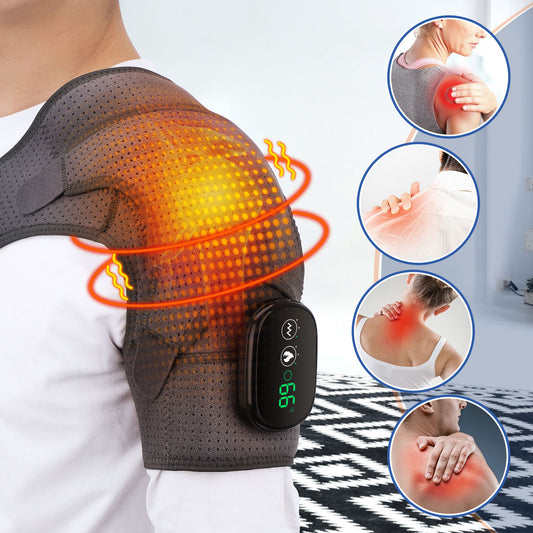 USB Rechargeable Electric Heating Shoulder Pad