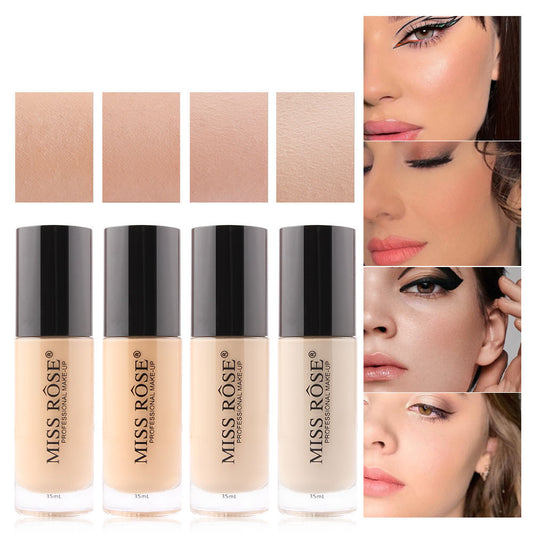 Oil-Control Lightweight Natural Long-Lasting Liquid Foundation