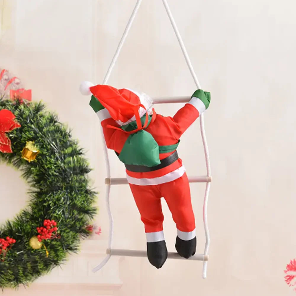 1PC Christmas Decoration Climbing Santa Claus Home Decoration