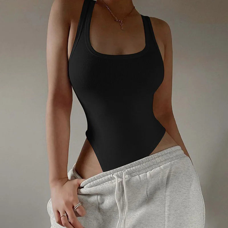 Sleeveless Tummy Control Tank Tops Bodysuits