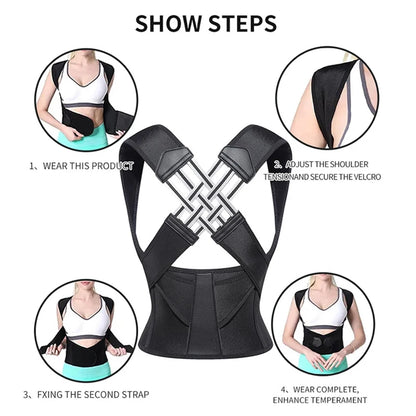 Posture Correction Belt – Relieve Back Pain, Improve Posture, and Boost Confidence