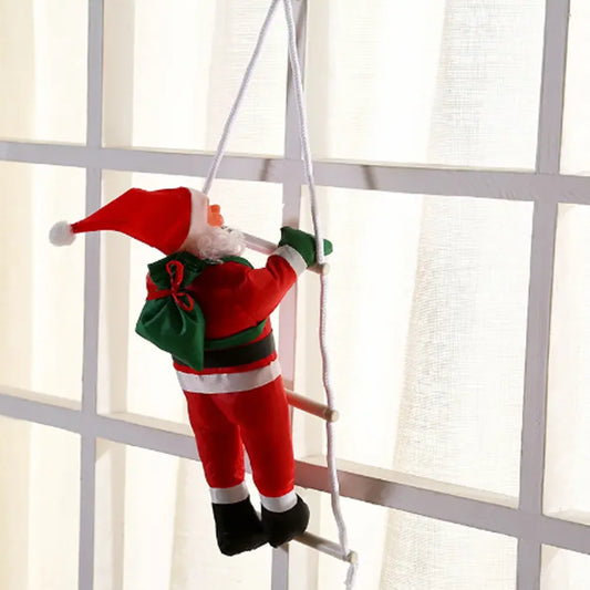 1PC Christmas Decoration Climbing Santa Claus Home Decoration