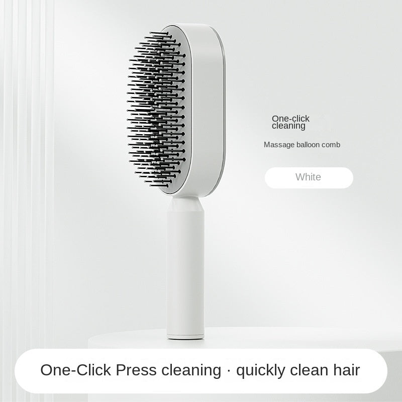 Self-Cleaning 3D Air Cushion Hairbrush