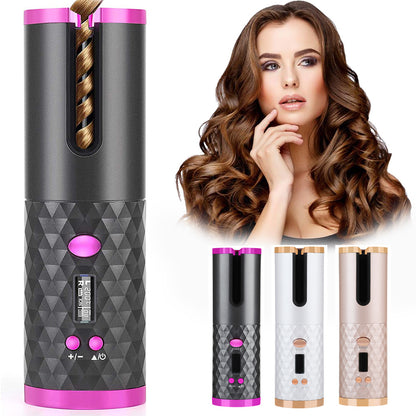 Automatic Hair Curler with LCD Display